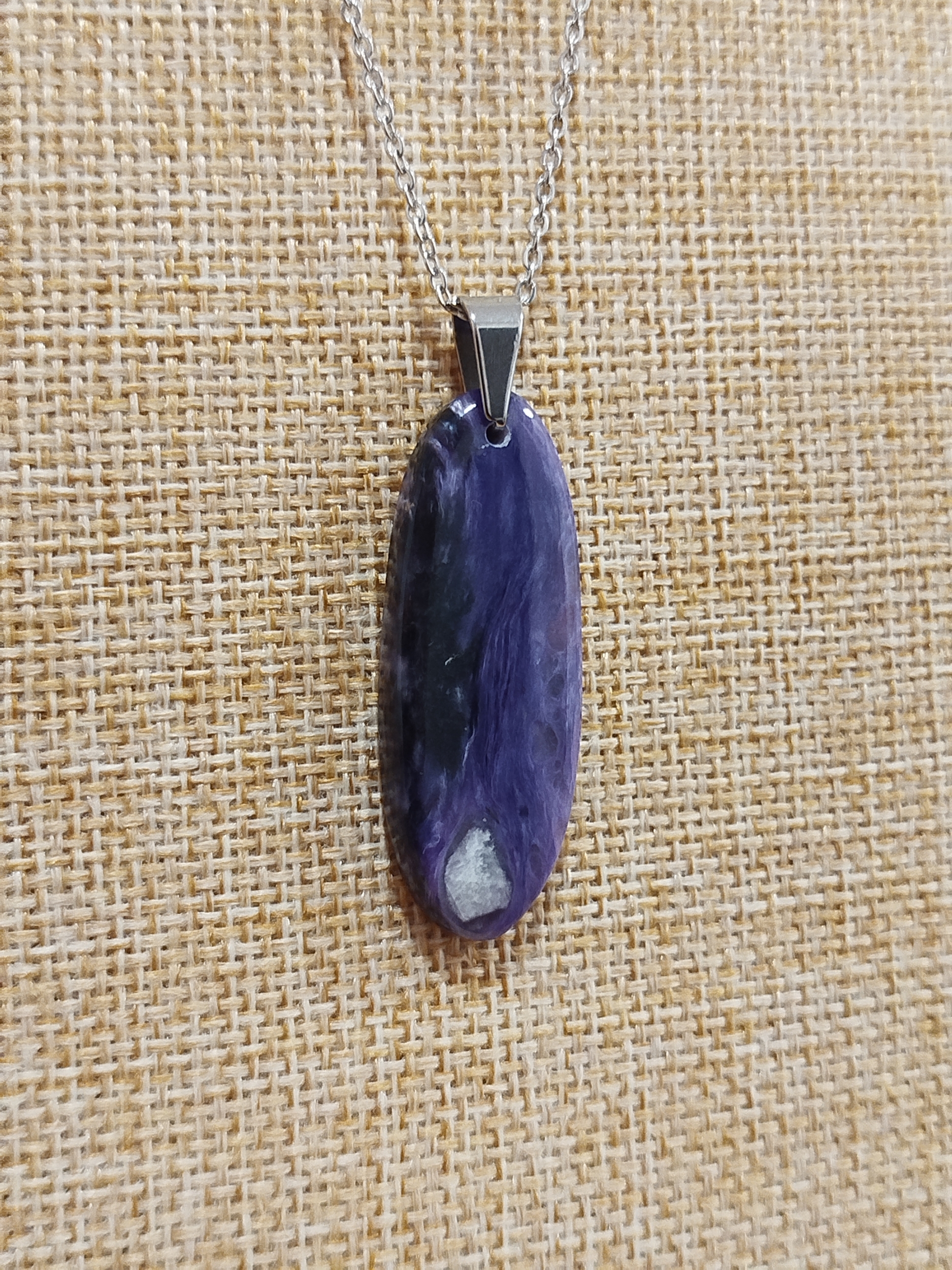 collier charoite 2