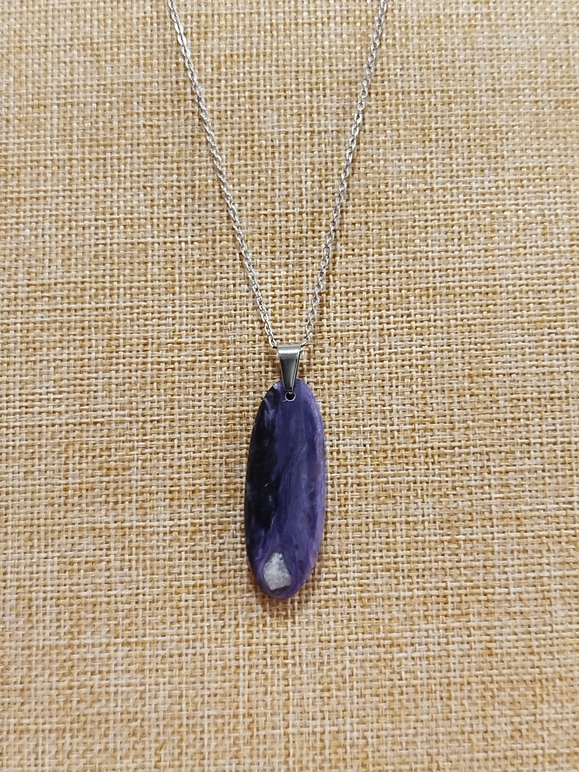 collier charoite 4