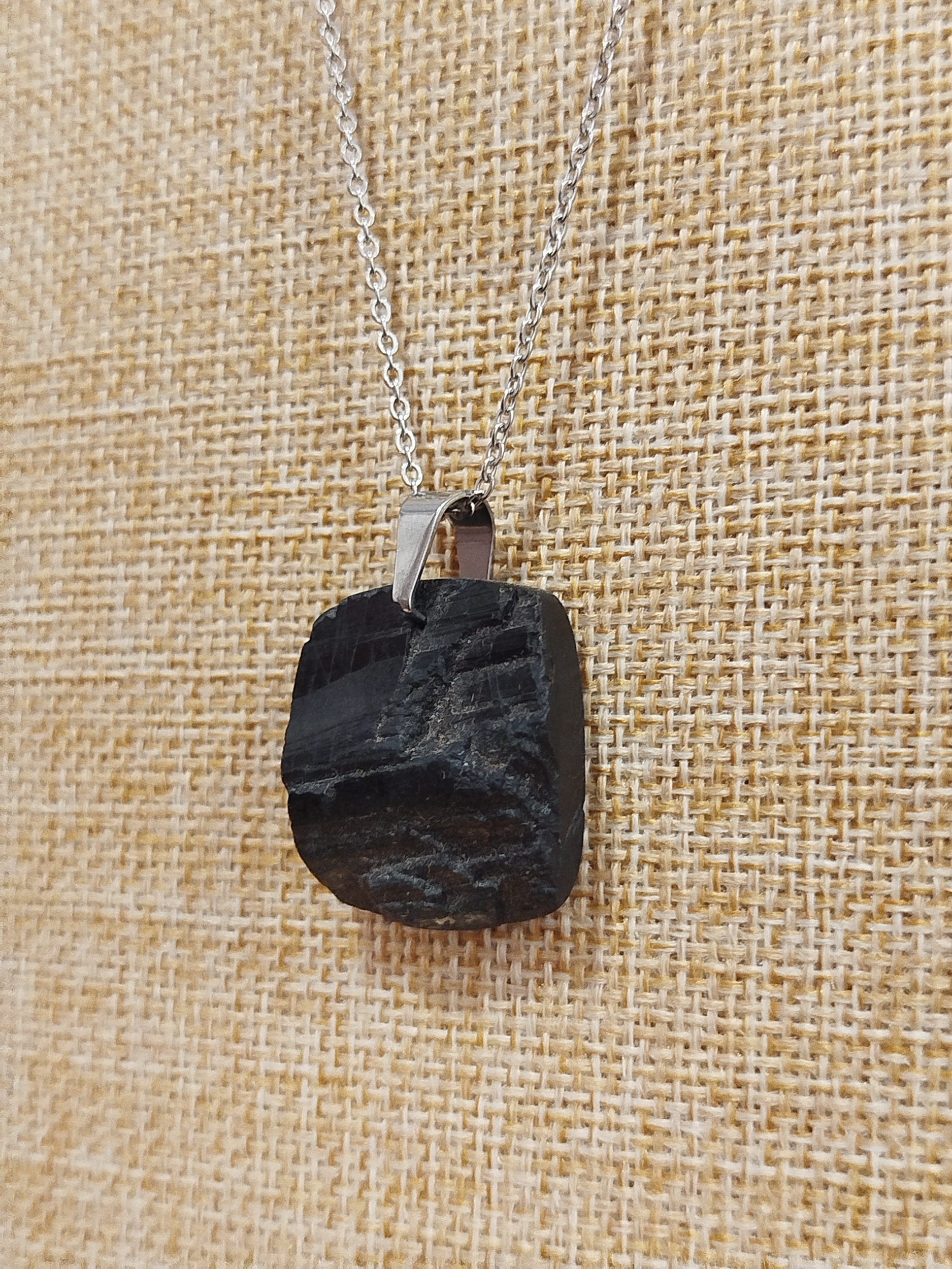 Collier Tourmaline brute