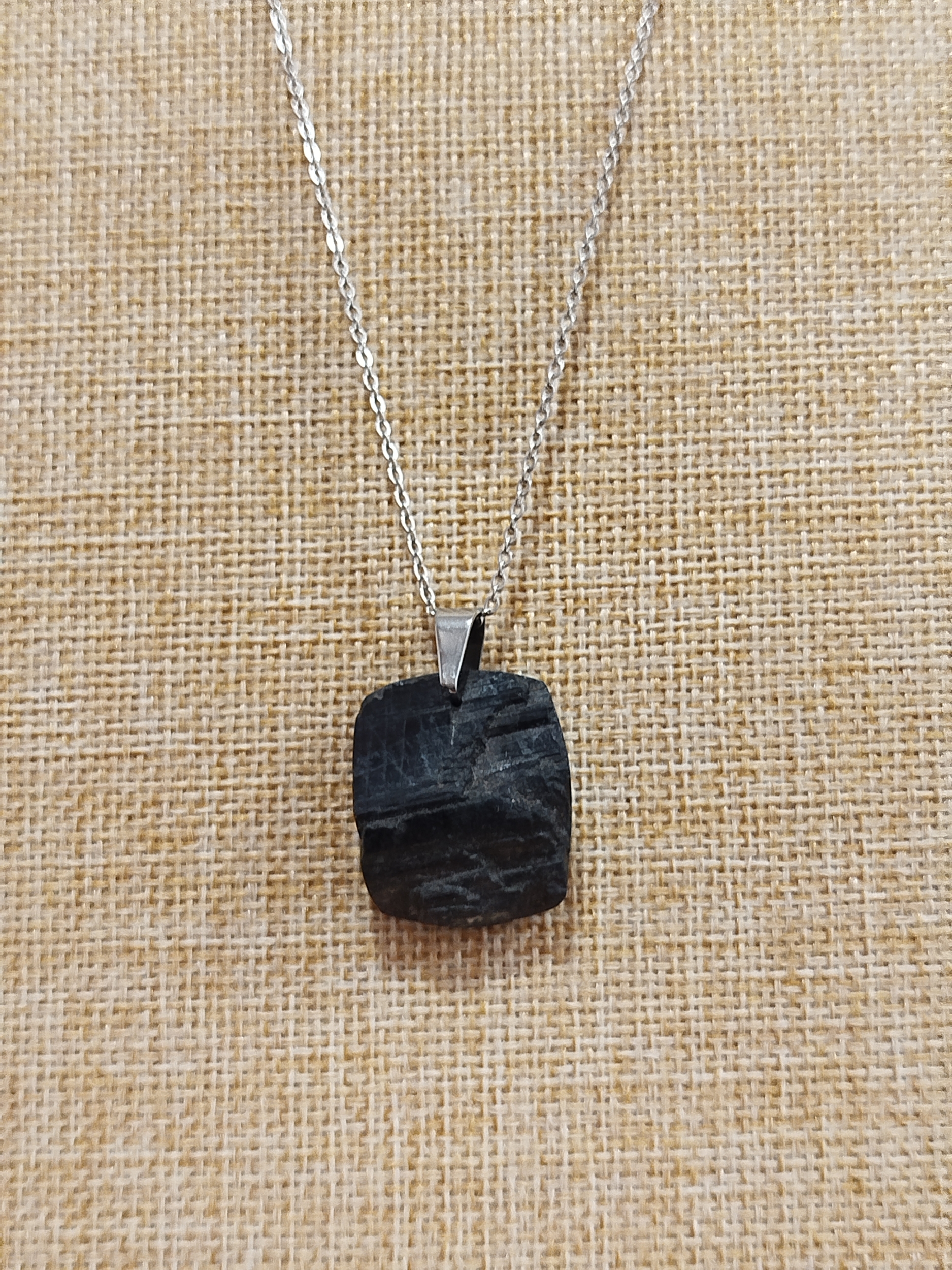 Collier Tourmaline brute 4