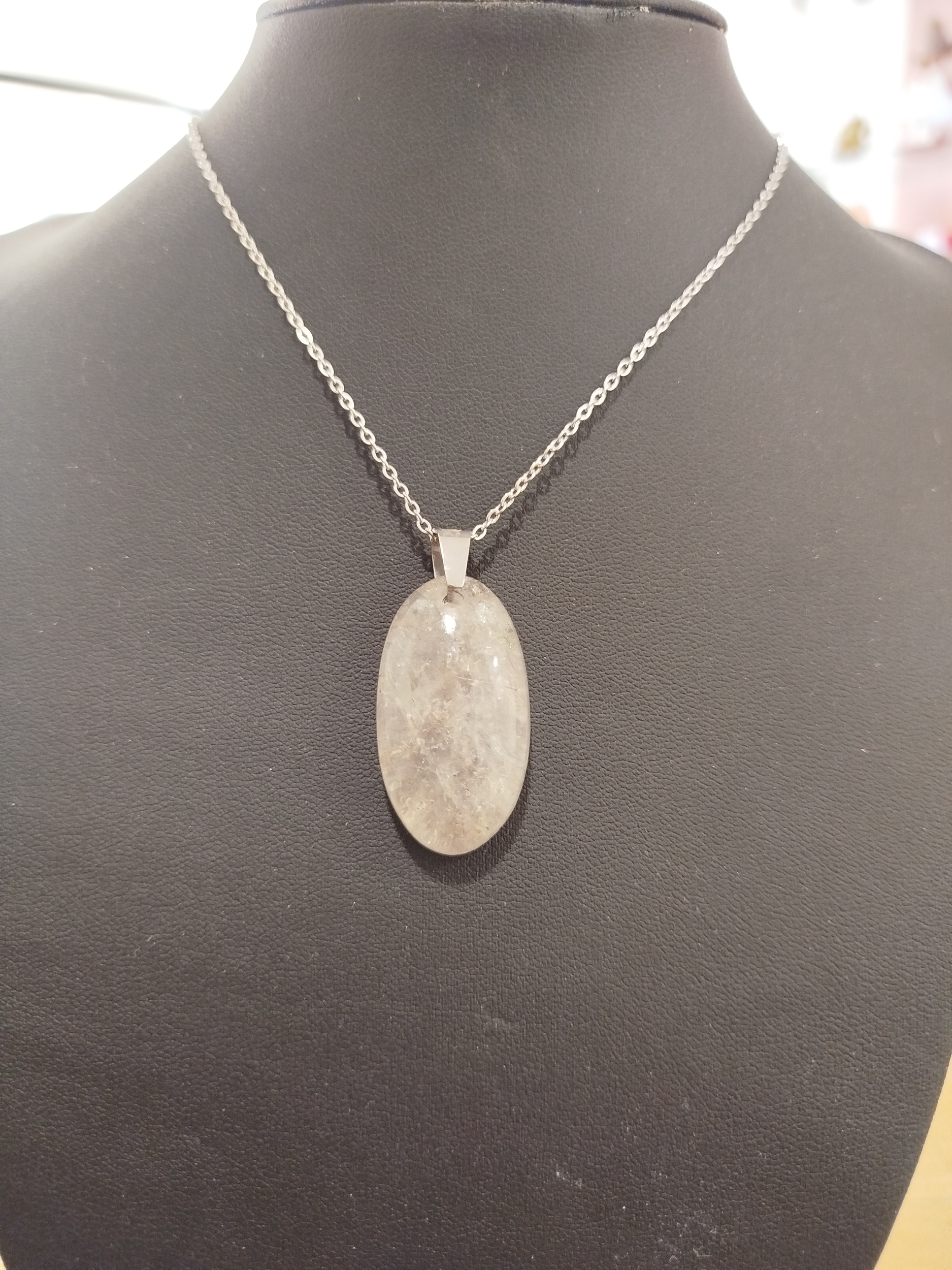 Collier Quartz lodolite 3