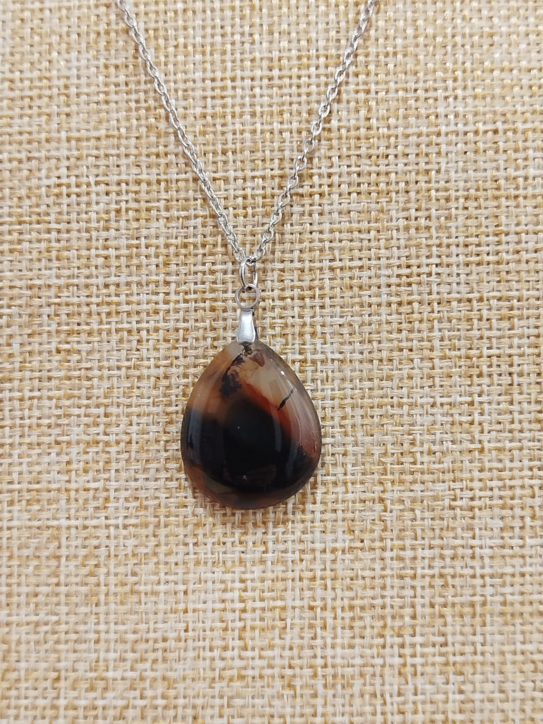 Collier Agate du Montana 2