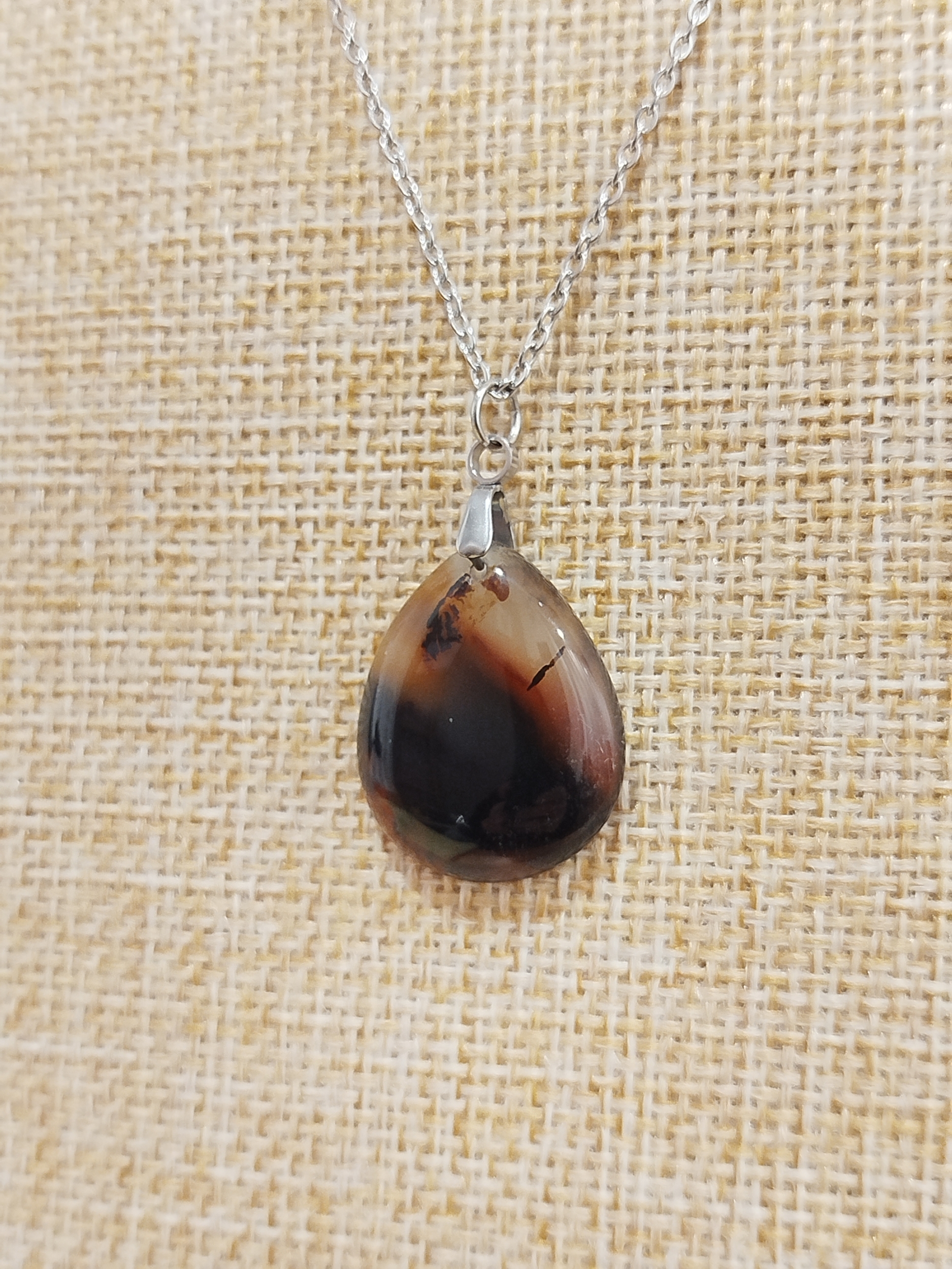 Collier Agate du Montana 4