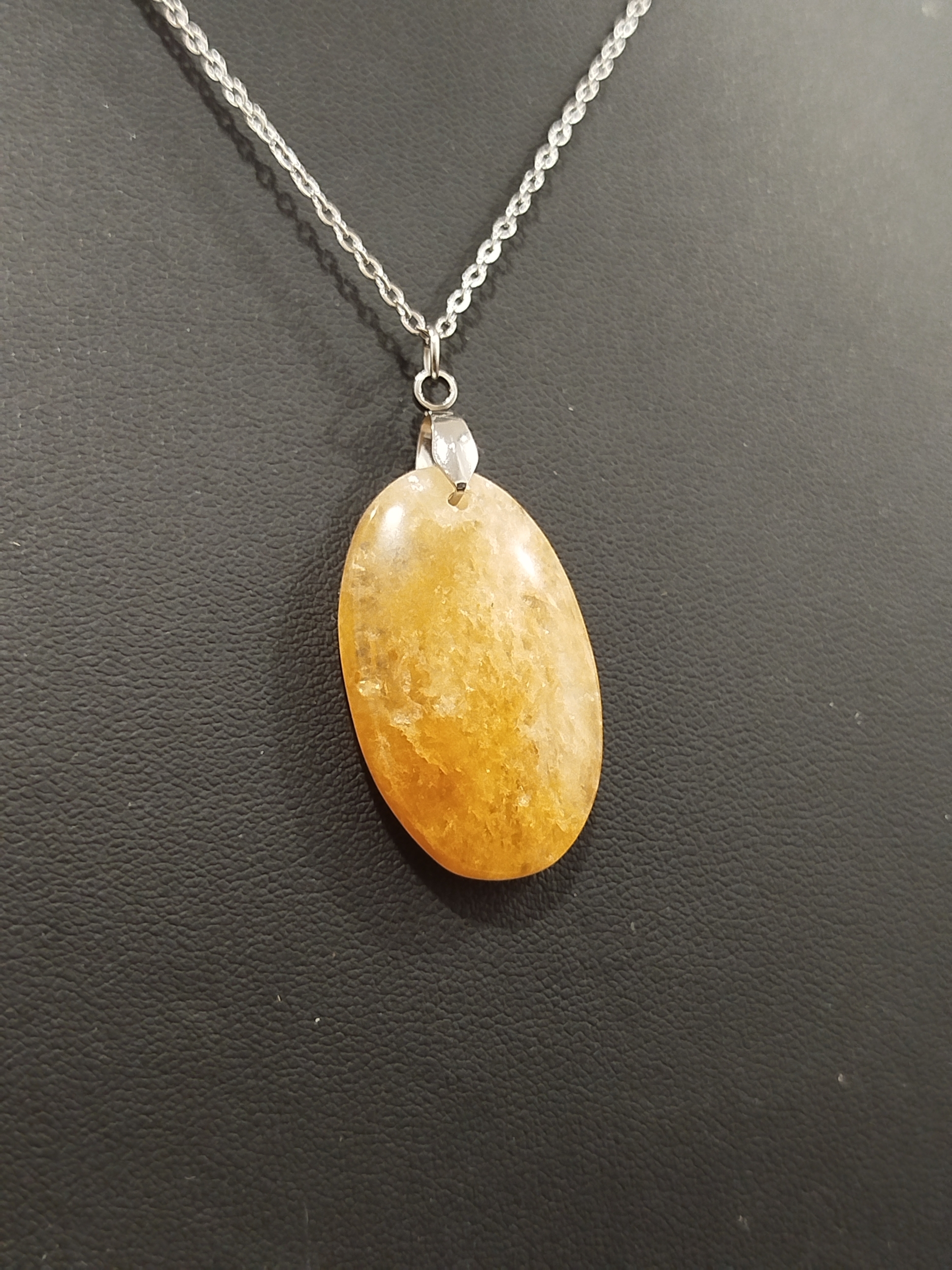 Collier Aventurine jaune 2