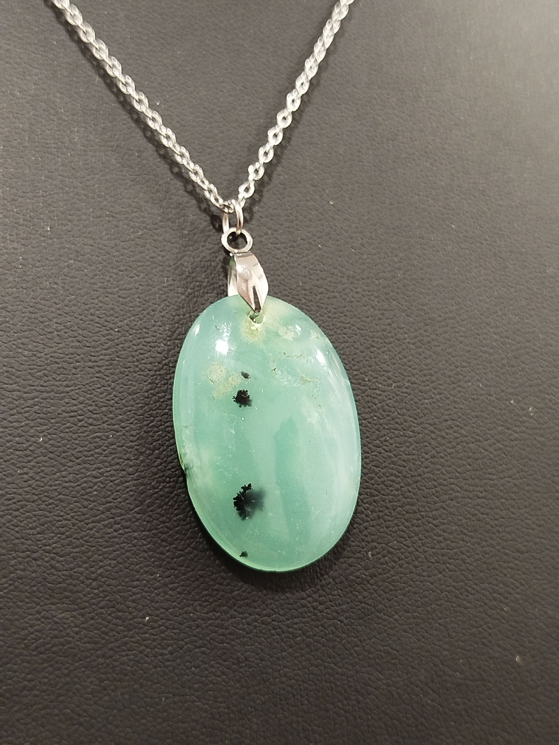 Collier Chrysoprase 2