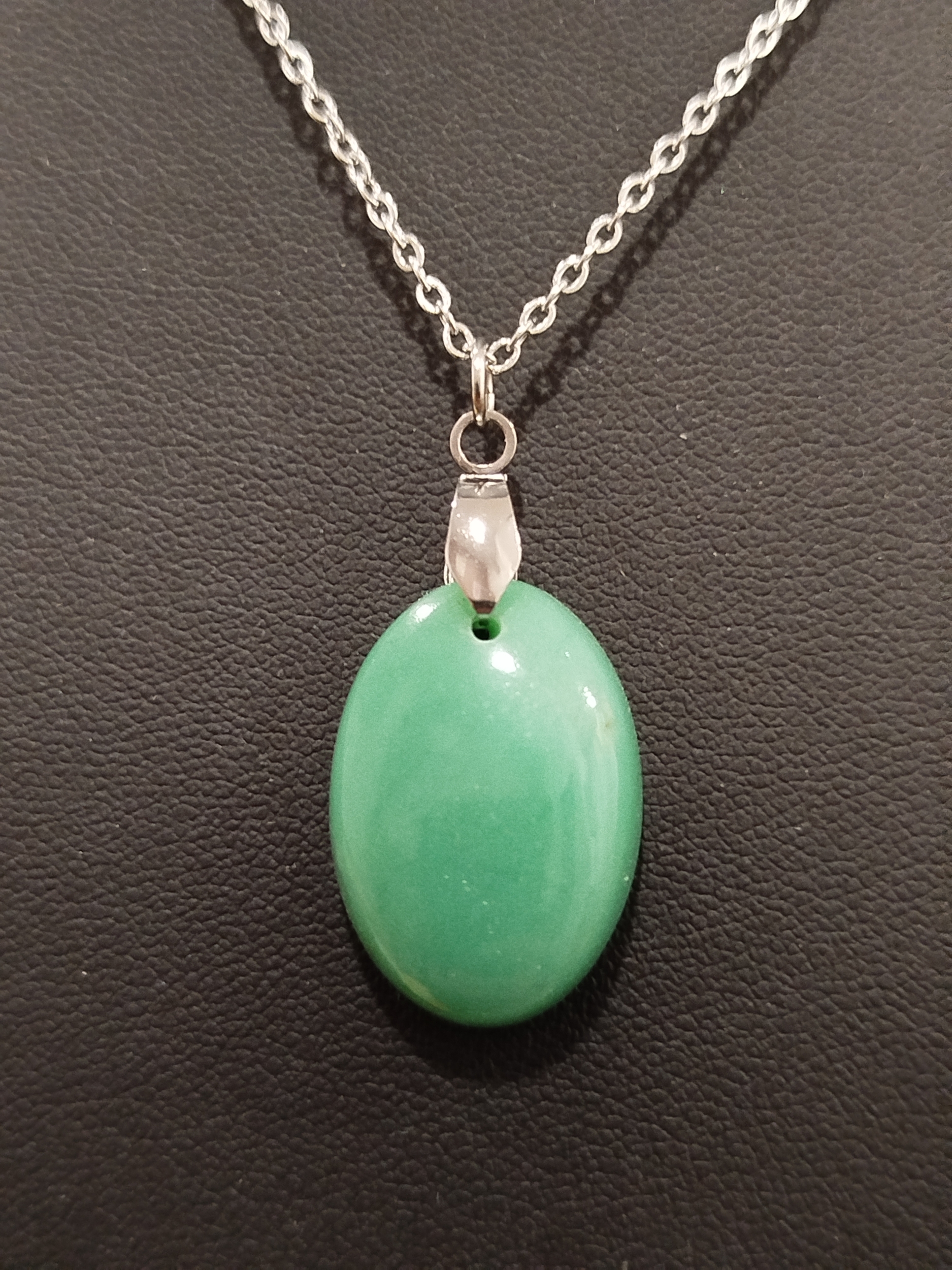 Collier Chrysoprase petit