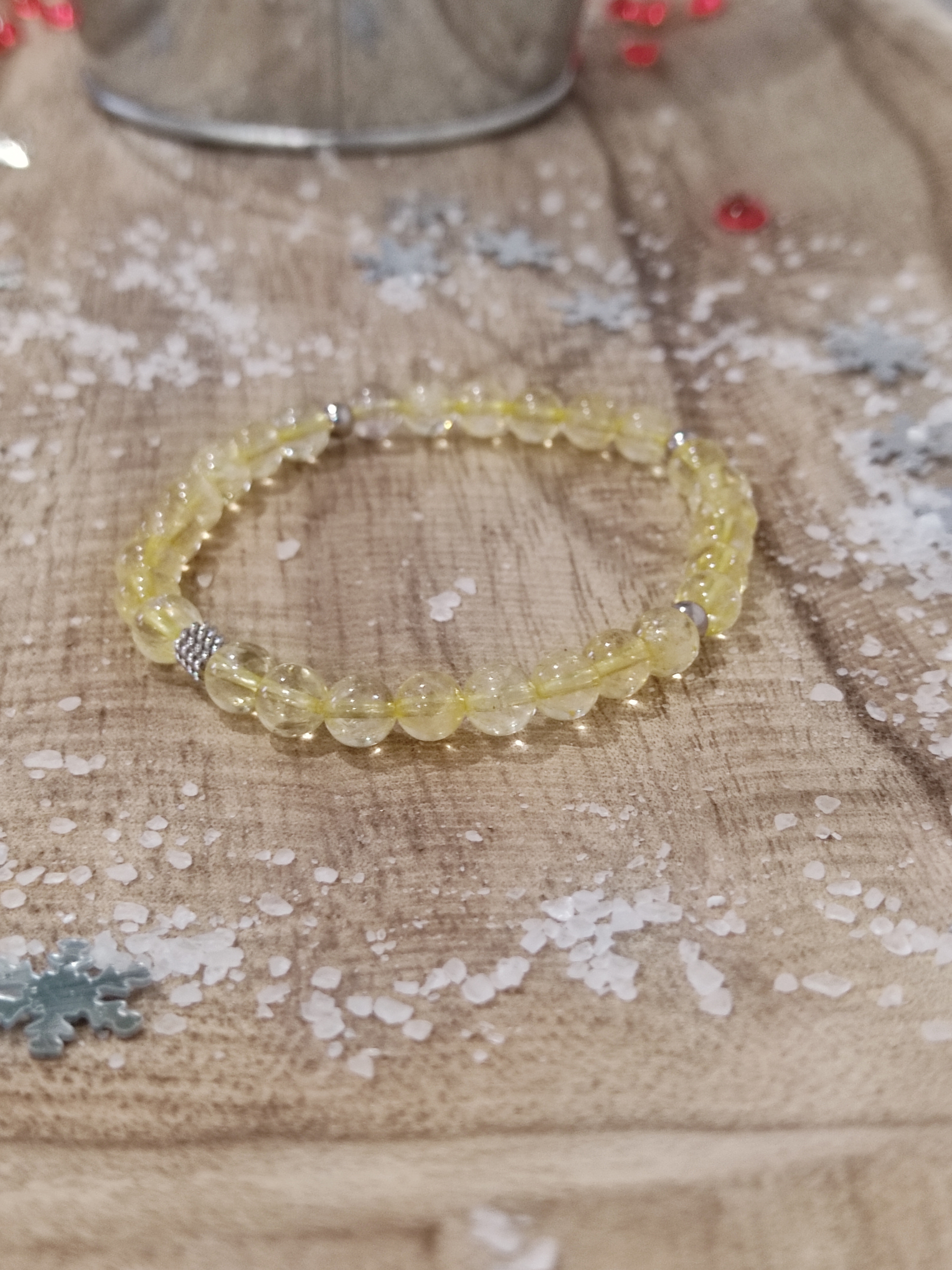 Bracelet citrine 4
