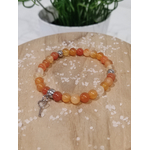 Bracelet Cornaline 6mm 3