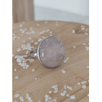 Bague 20mm Quartz rose 5