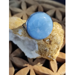 Bague 20mm opale bleue 4
