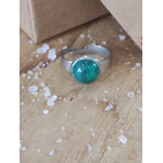 Bague 10mm malachite 4