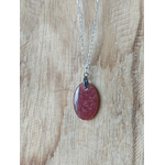 Collier Quartz fraise