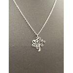 Collier arbre de vie argenté 2