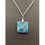 Collier pendentif Apatite 3