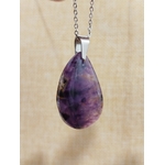 collier améthyste ferreuse