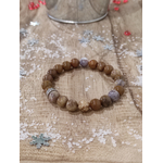 Bracelet bois pétrifié 3