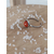 Bague 8mm Jaspe rouge pointe 3