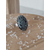 Bague 25x18 Obsdienne neige