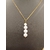 Collier perles howlite 3