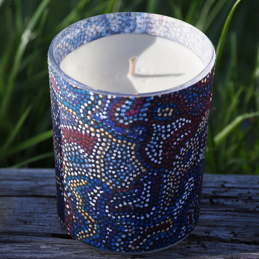 MARREE bougies bleu