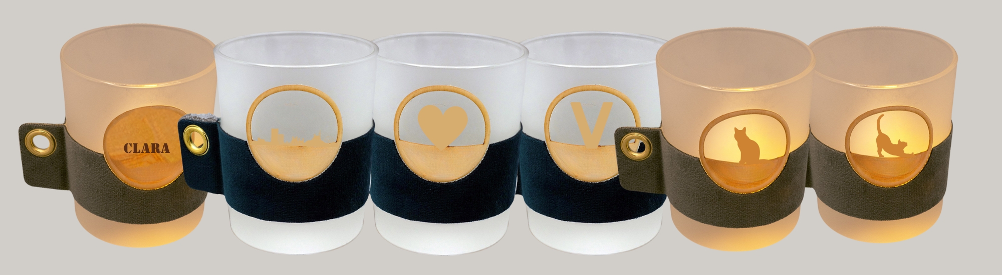 bougies personnalisees etiquettes en bois sur mesure