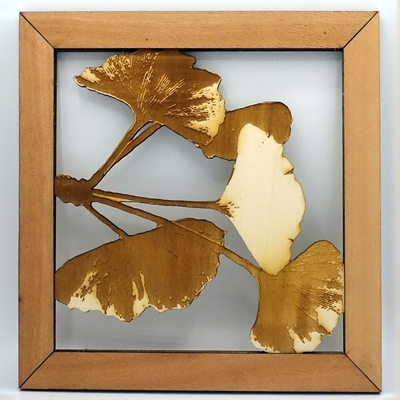 BLONDUOS décoration murale Ginkgo biloba