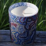 MARREE bougies bleu
