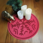 SET de table DISKO rouge - redimensionné
