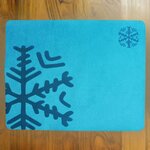 Set de table NARSAQ bleu clair