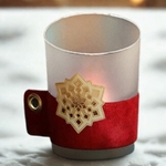 LAPPIA flocon bois Rouge