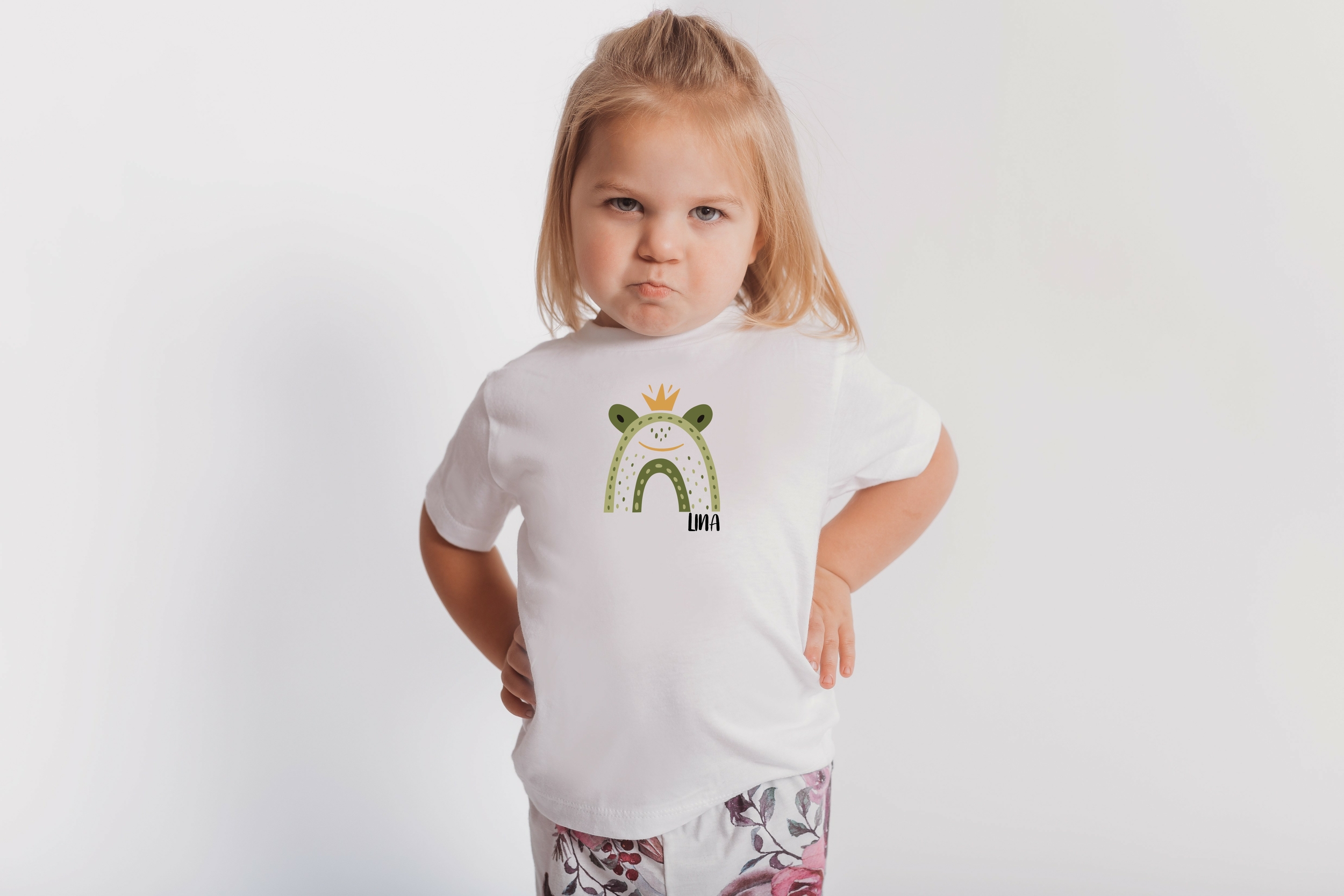 T shirt grenouille fille