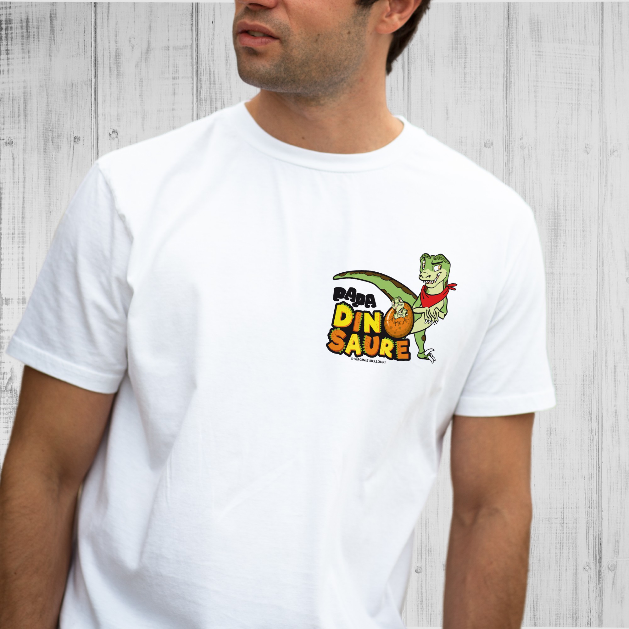 T-shirt Papa Dino