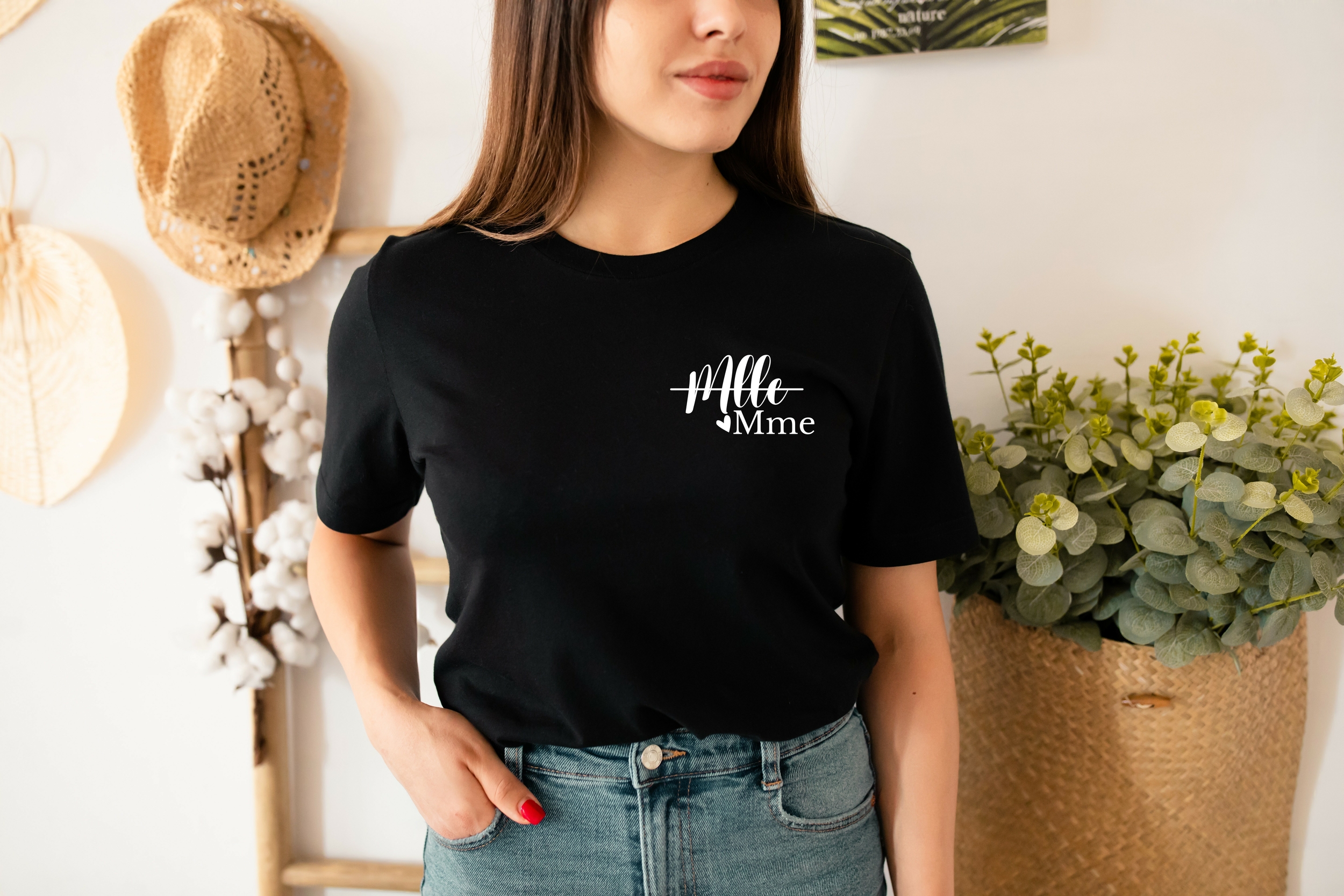 T-shirt Mlle-Mme