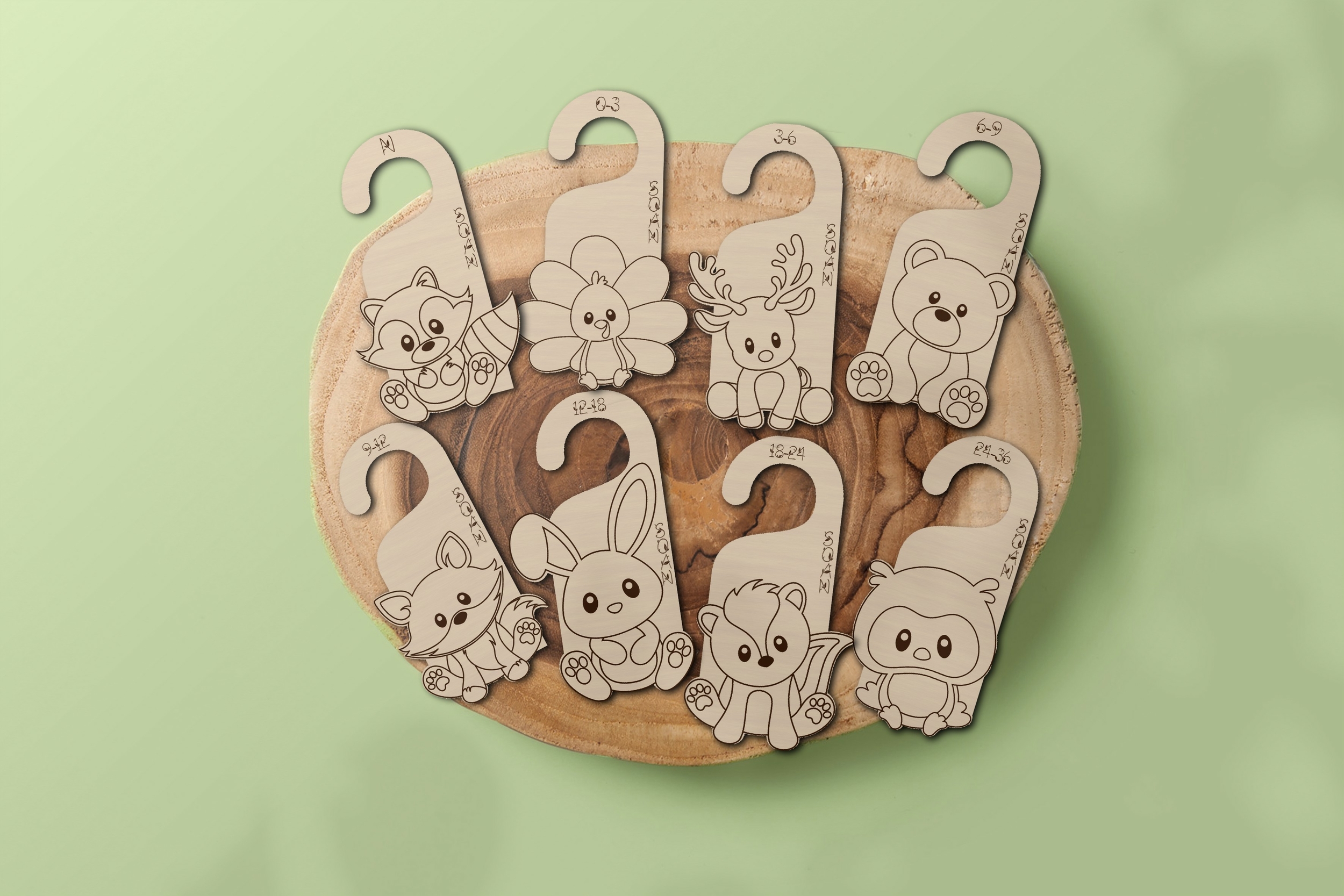 SEPARATEUR ANIMAUX 3D LOT