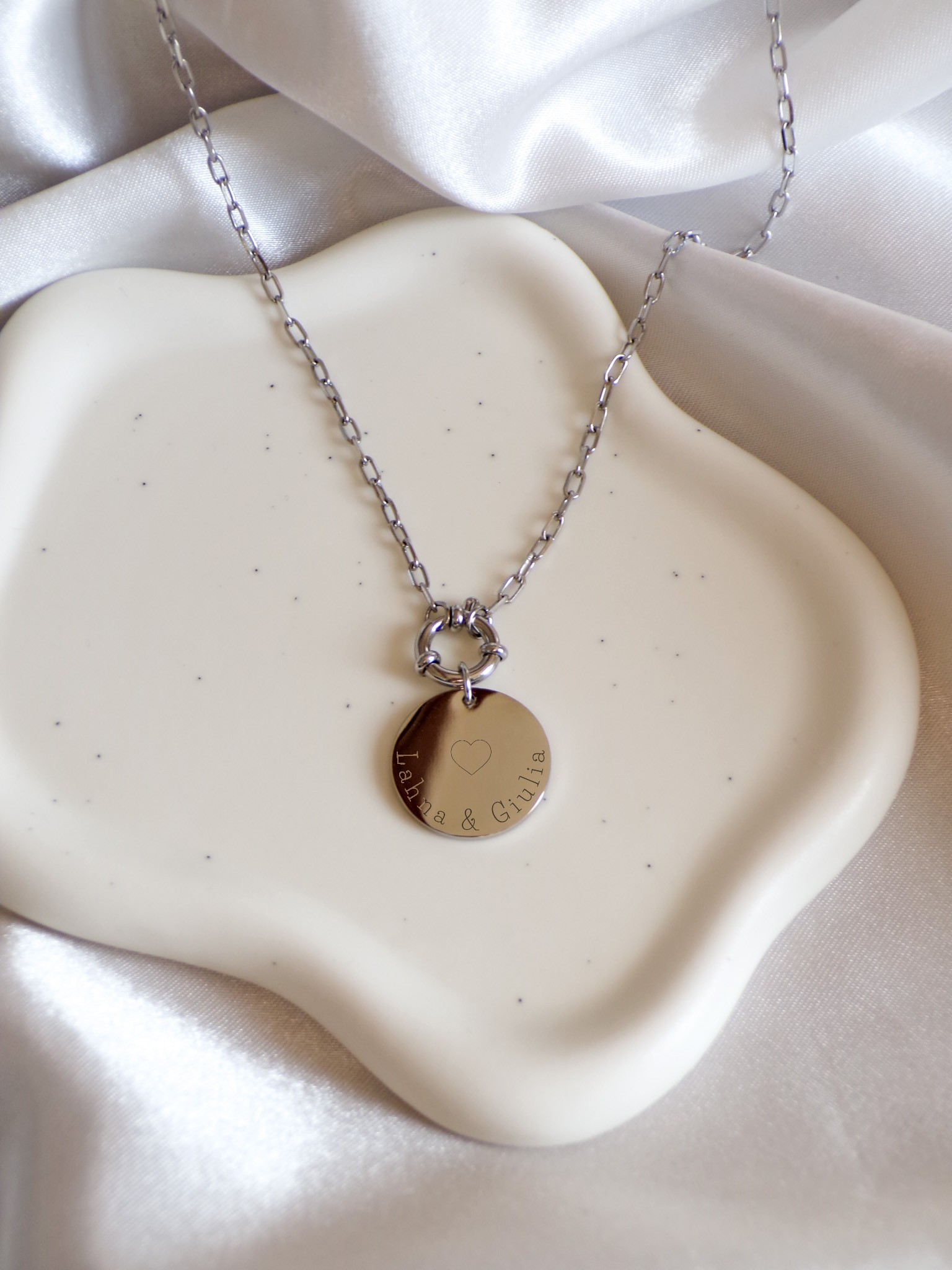 COLLIER ARGENT 3
