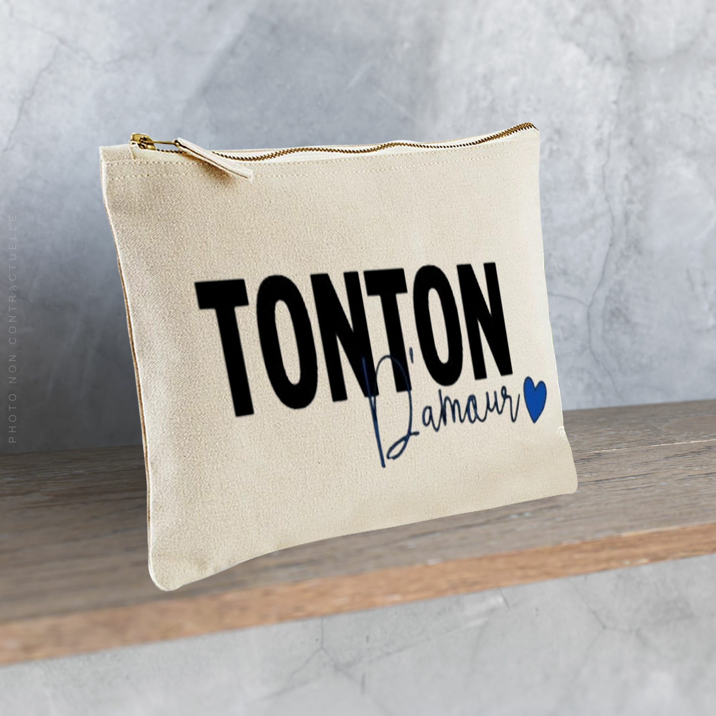 Trousse en coton / Tonton d\'amour