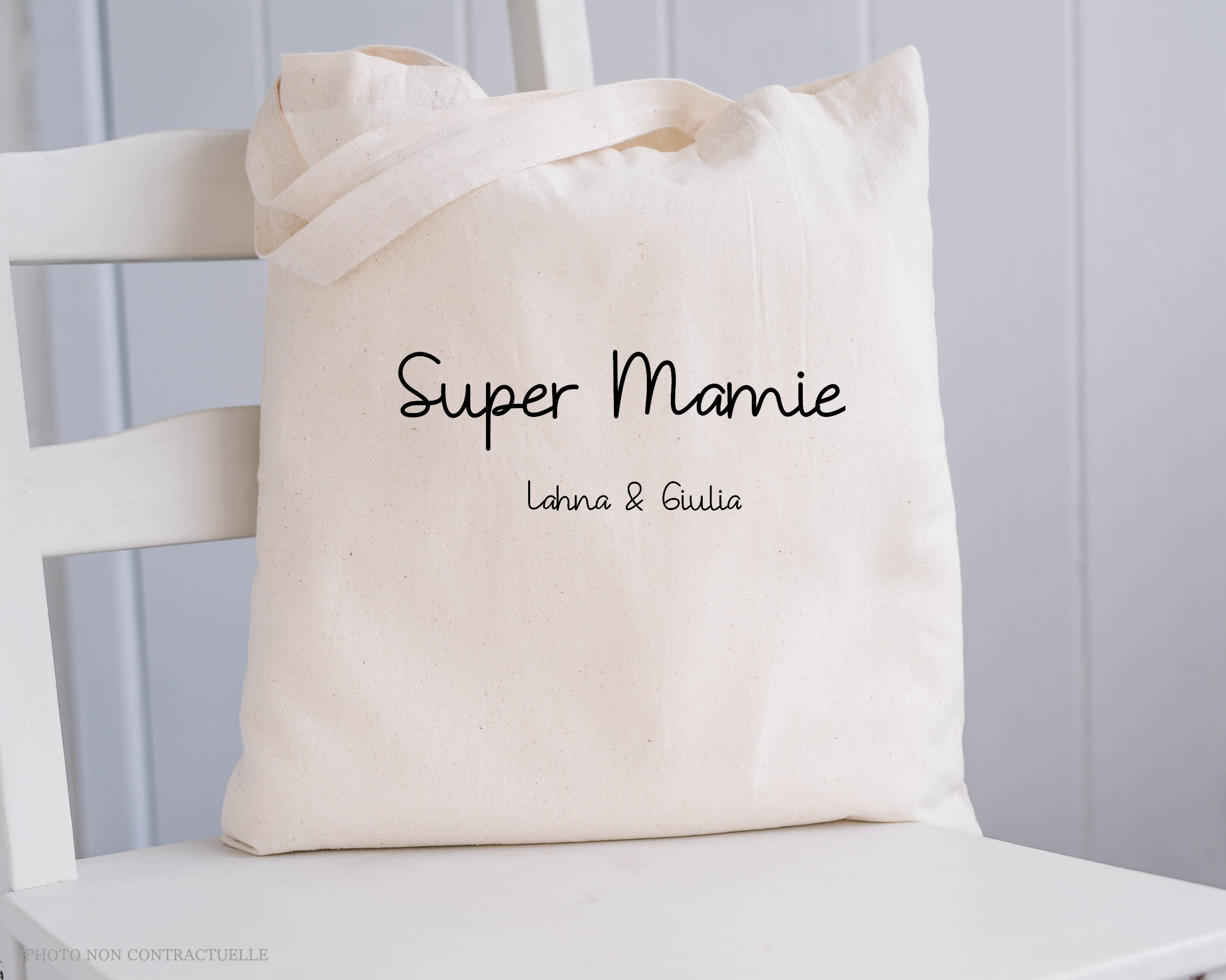 Tote bag Super Mamie / Personnalisé