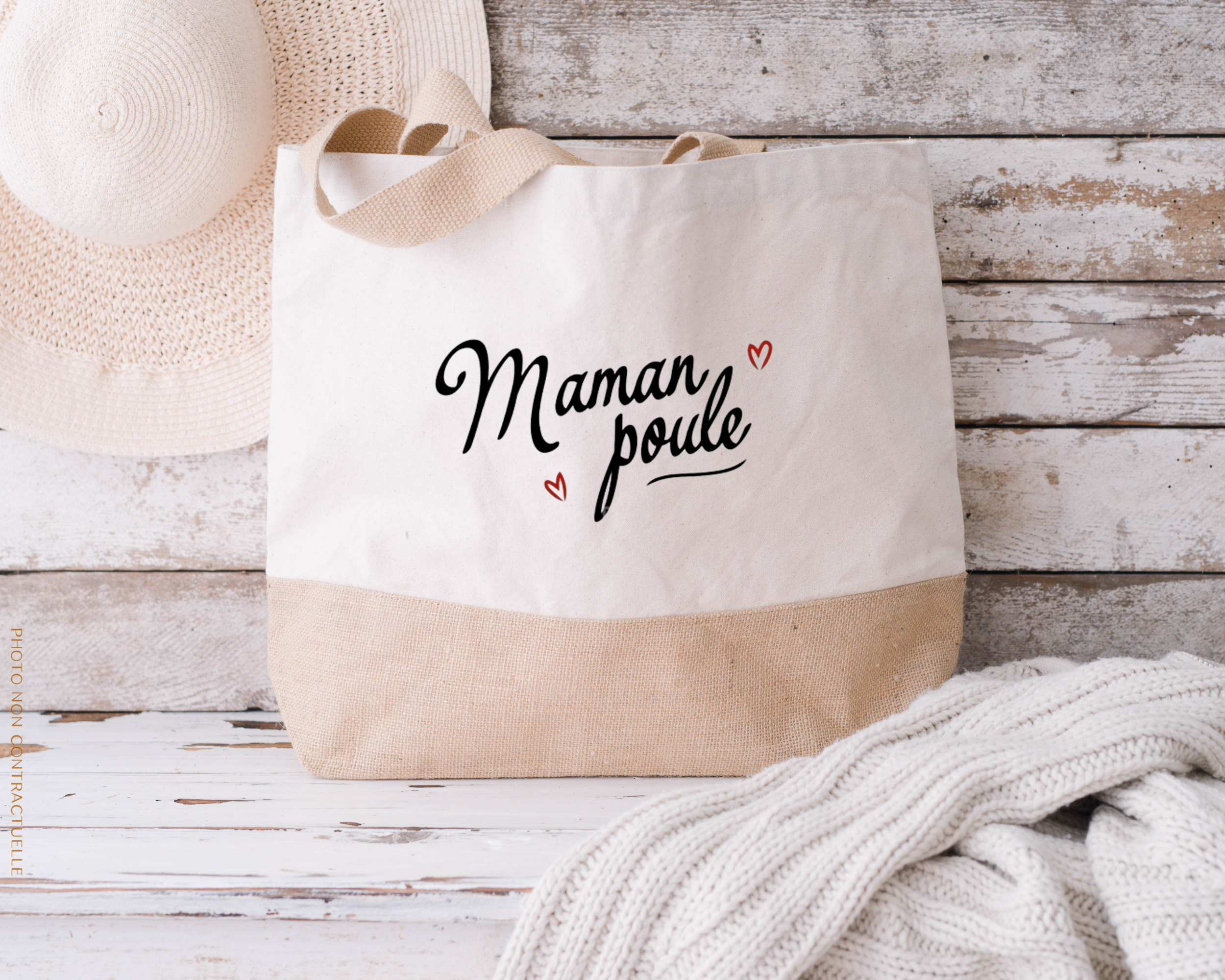 Sac cabas Maman Poule