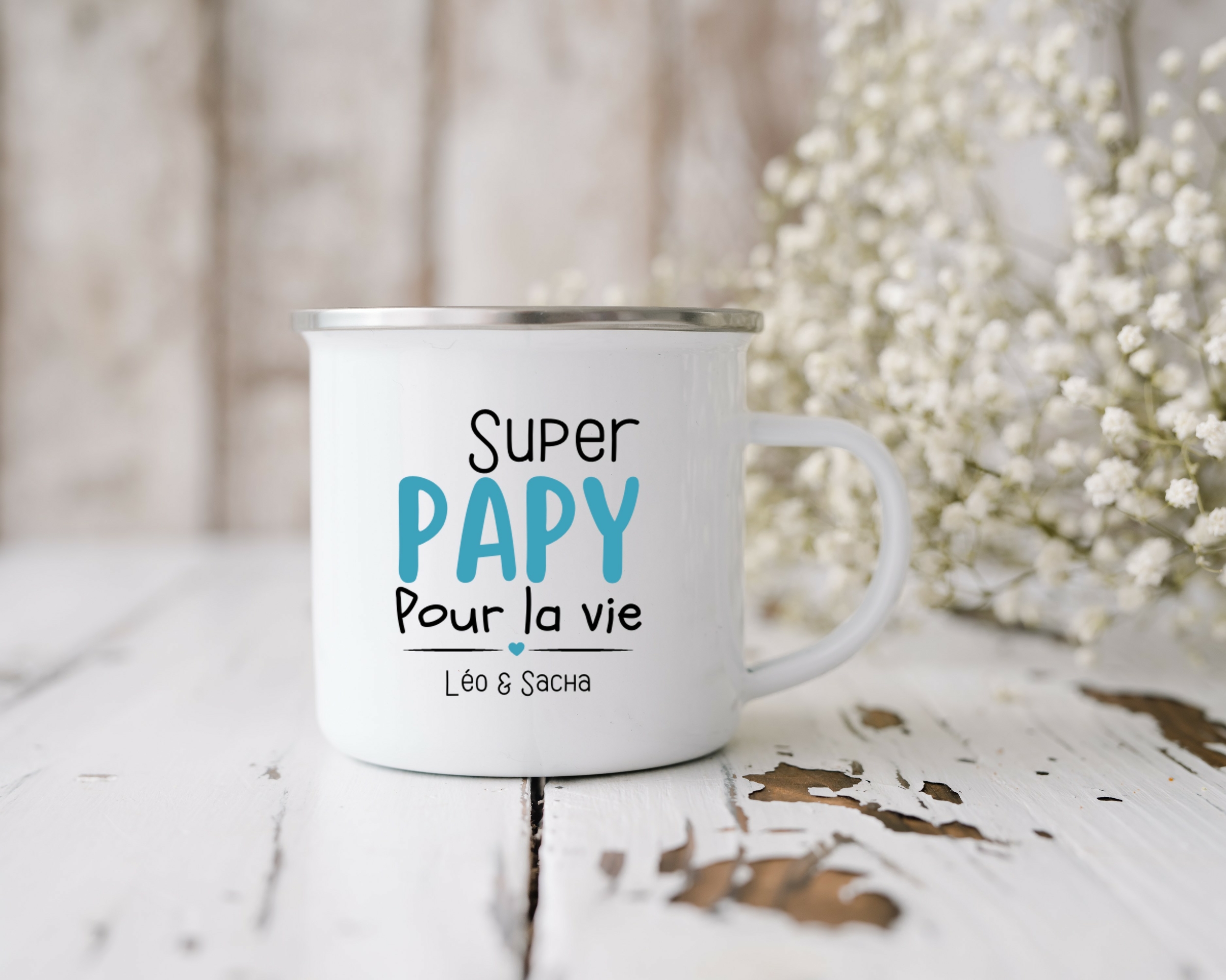 Mug Super papy pour la vie