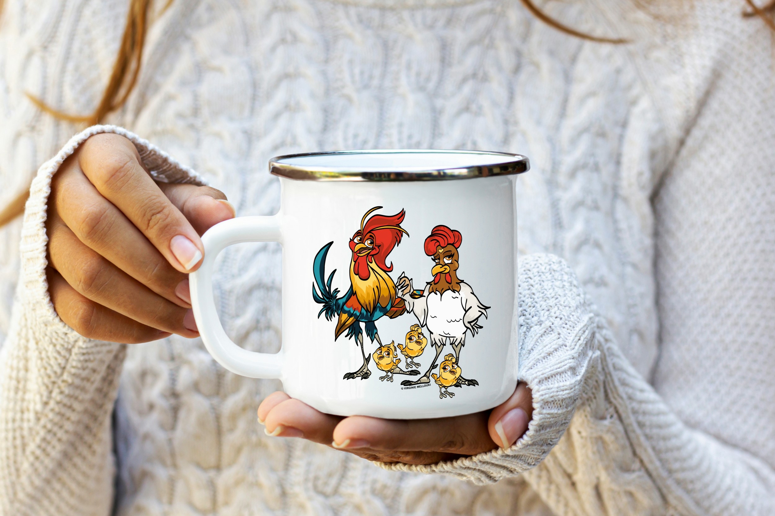 MUG 3 POUSSINS