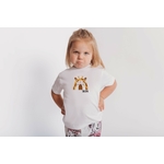 Tshirt giraffe fille