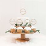 Cake topper ptites etoile + prénom 1