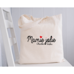 TOTE BAG MAMIE JOLIE + PRENOMS 2