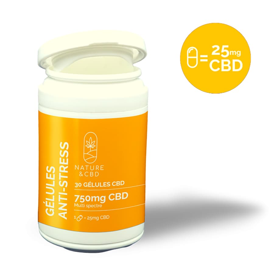 Gélules anti-stress 25 mg