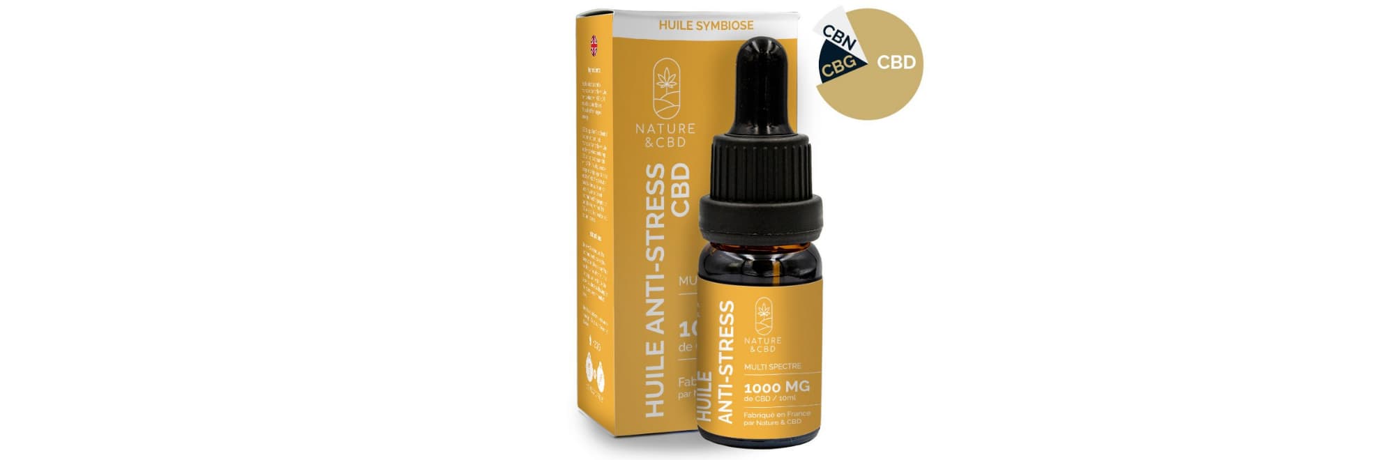 HUILE ANTI-STRESS CBD 10%10ml 