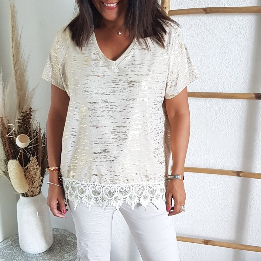 Top beige