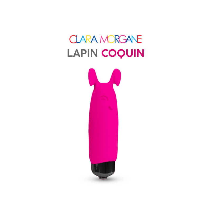 Mini vibromasseur Lapin Coquin - Rose