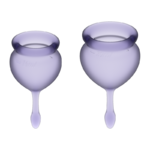cup menstruelles debutantes lila satisfyer hygiene erotique