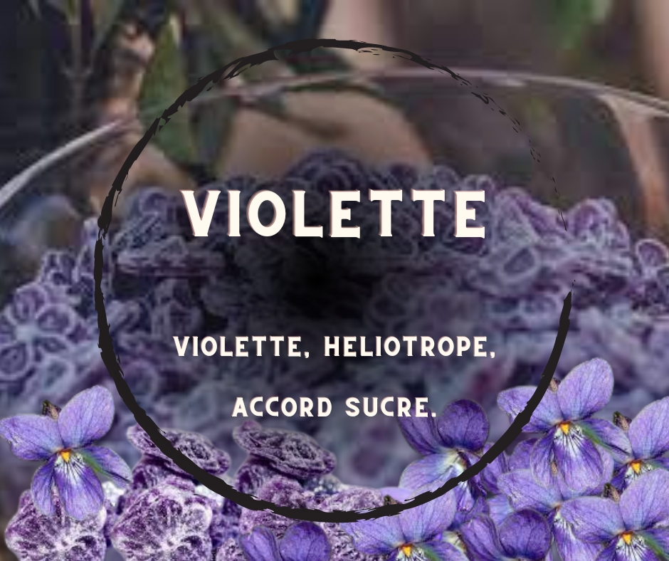 Tablette parfumée Violette