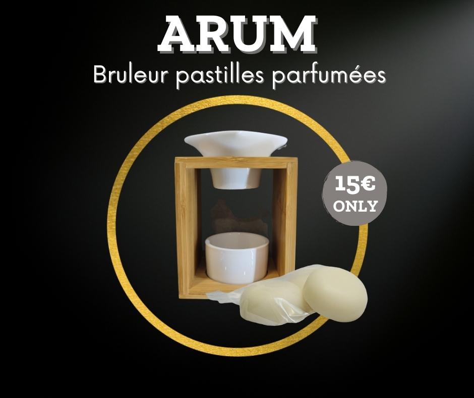 Bruleur pastilles parfumées arum